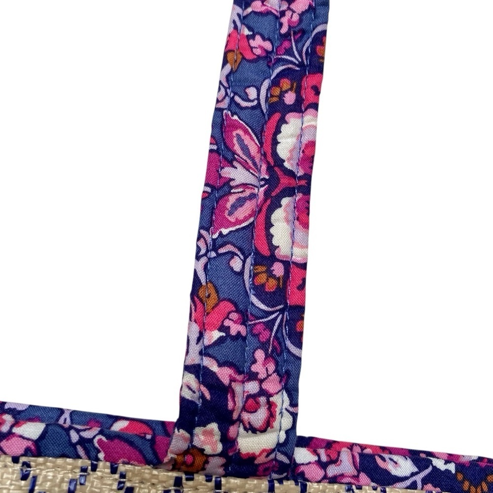 Vera Bradley NWT 3-Piece Beach Tote Travel Bag Crossbody Wristlet Set - Picture 6 of 16